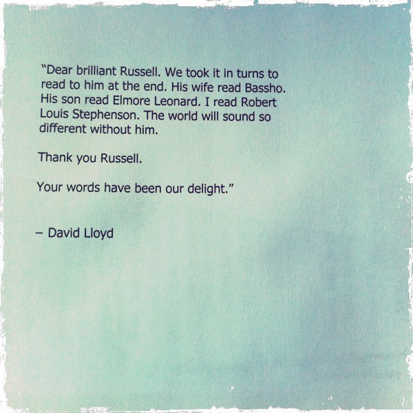 David Lloyd's letter